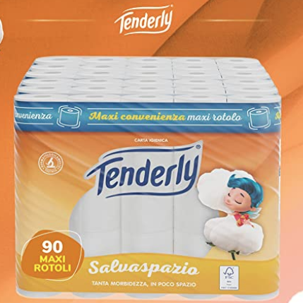 Tenderly 卫生纸 90卷超大包装