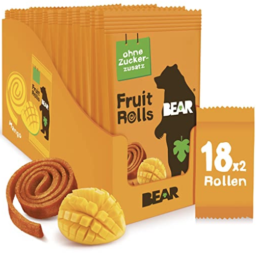 BEAR 纯天然芒果水果卷 18袋