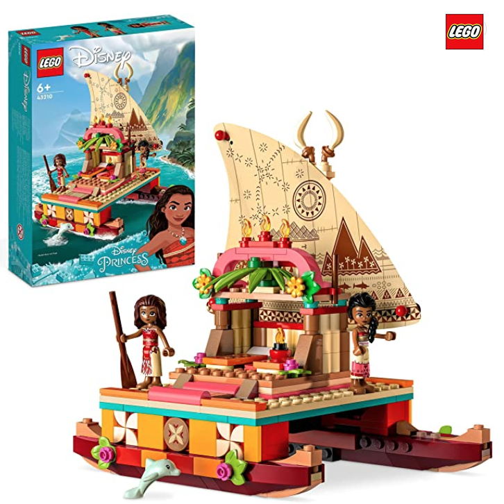 LEGO 乐高迪士尼公主系列 莫阿娜的寻路古船