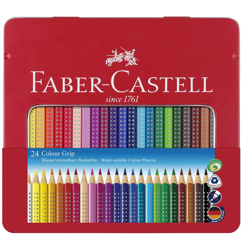 小小艺术家 Faber-Castell 辉柏嘉环保水溶性彩色铅笔