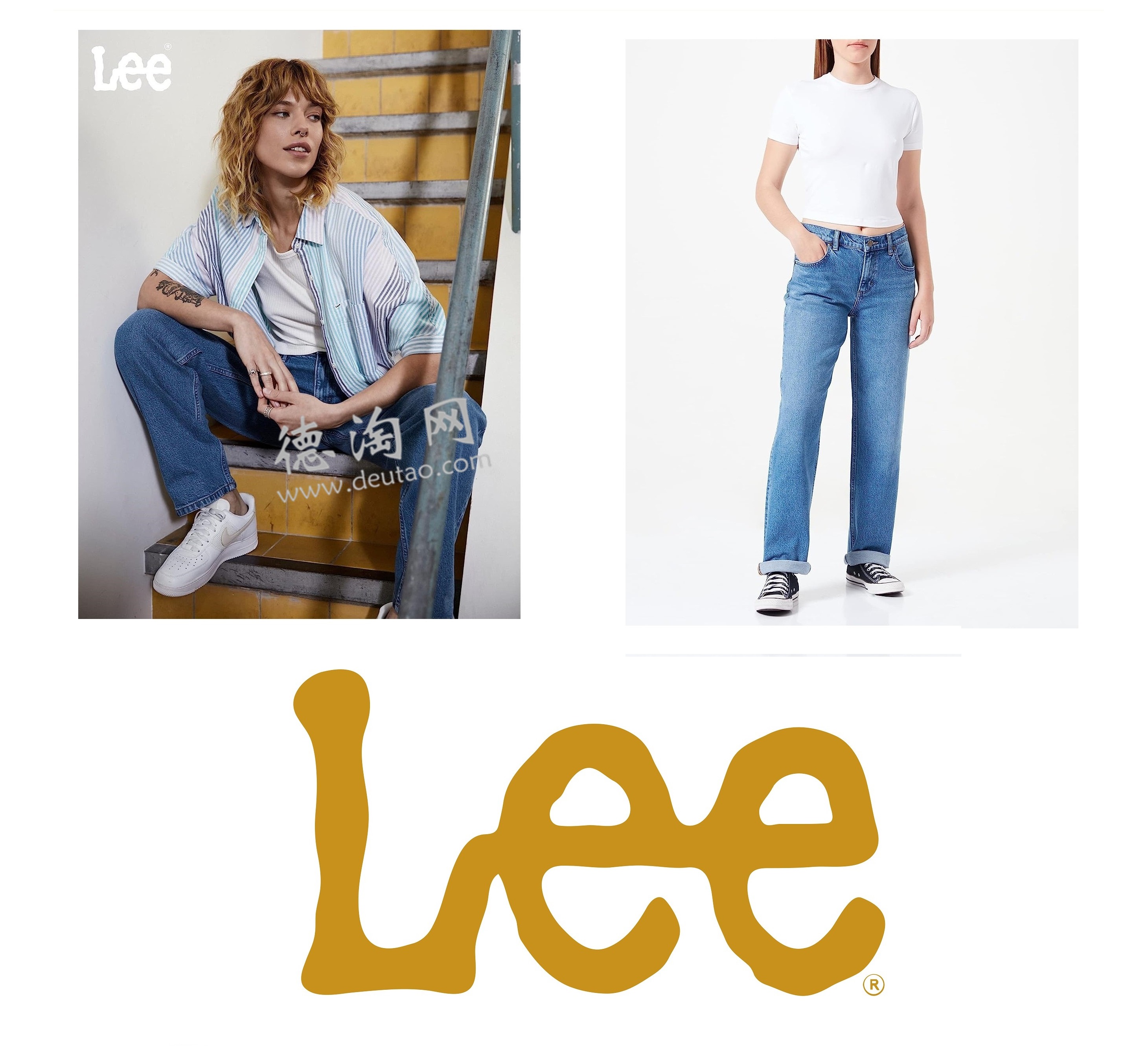 Lee 女装牛仔裤