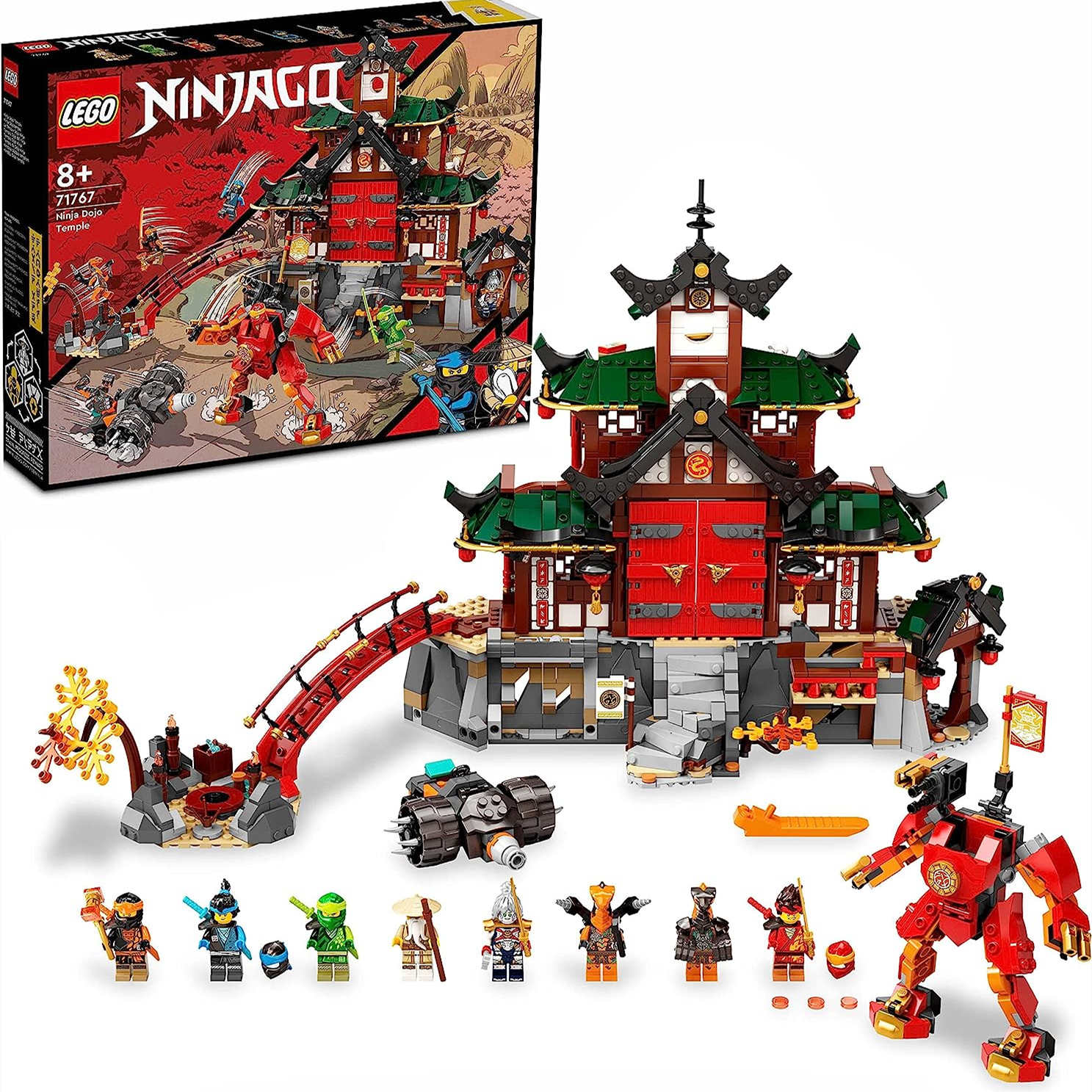 LEGO 乐高71767 Ninjago-忍者修道院