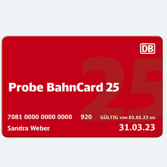 BahnCard 25/50卡种汇总及申请教程