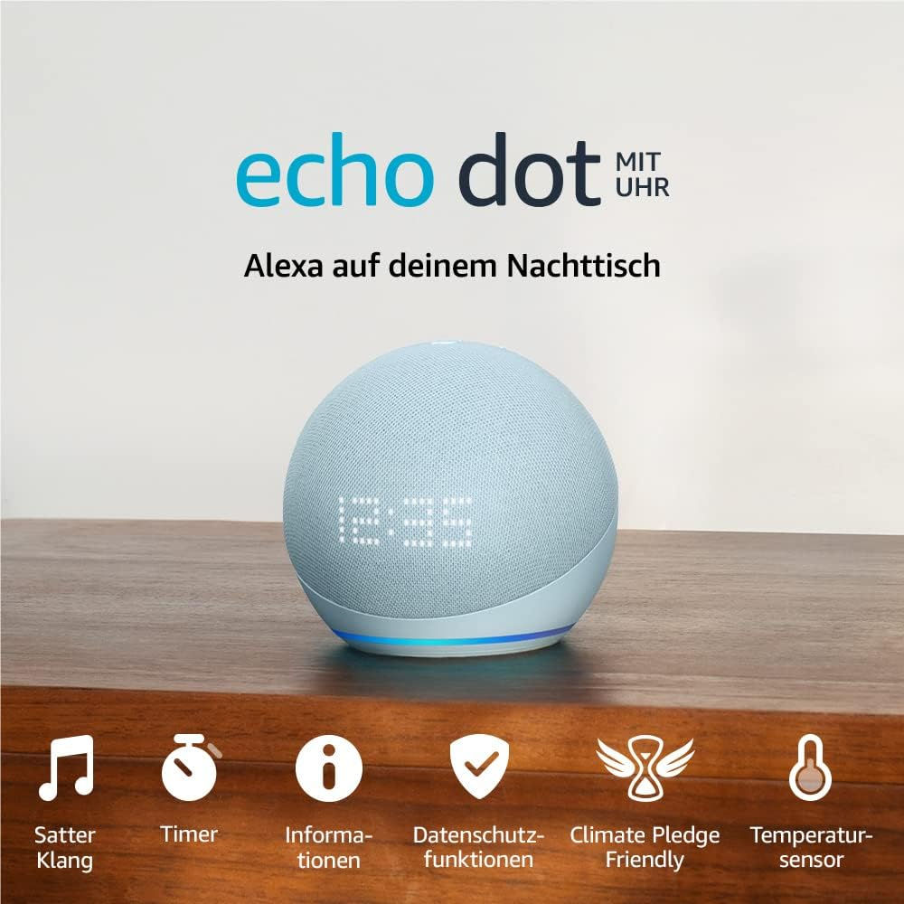 你的高音质家庭小管家！Echo Dot 第五代智能音箱Alexa