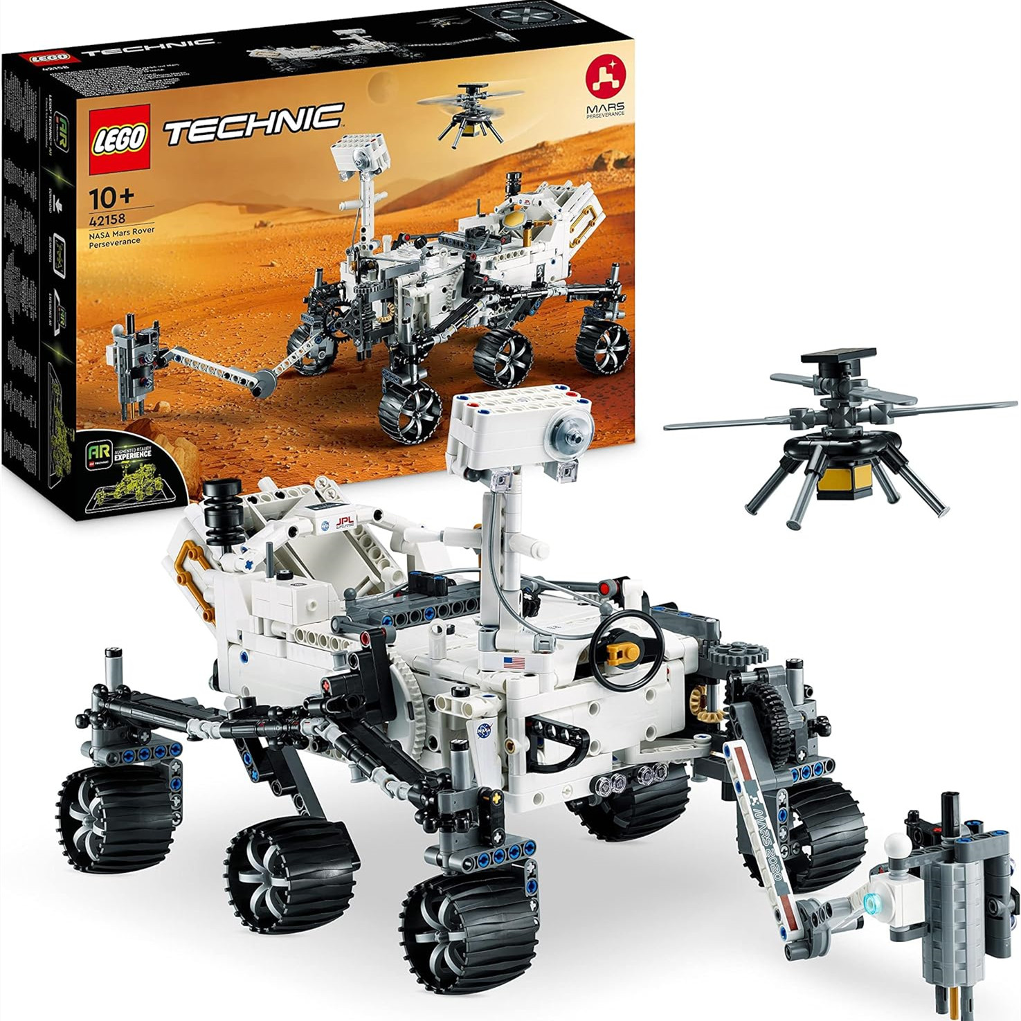 太空迷一定要收！LEGO 42158 科技系列NASA 毅力号火星探测器