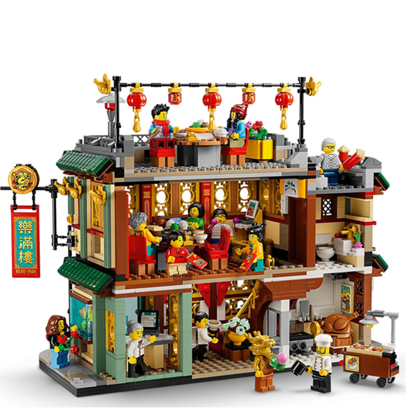 还有比它更适合新春的套装吗？LEGO 80113 阖家团圆”积木套组