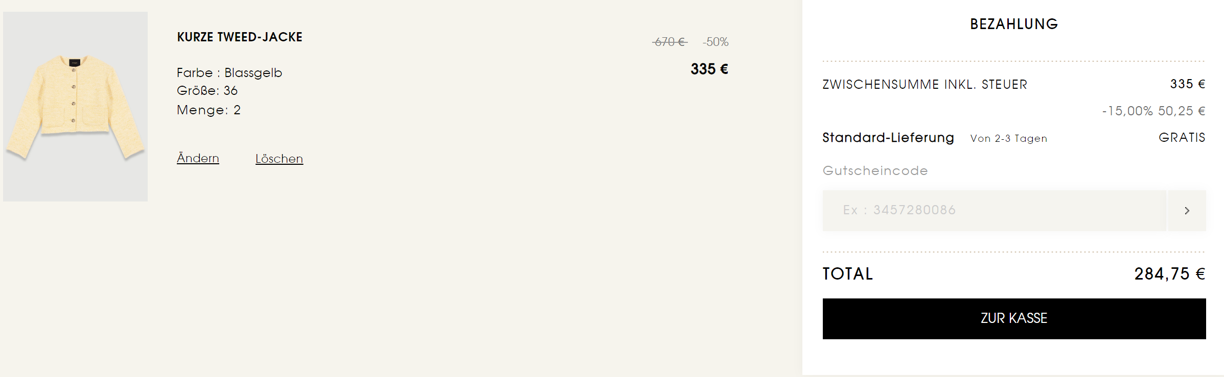 巴黎女孩的穿搭小秘密！三大法牌之一Maje官网大促，全场自动5折优惠+额外再85折！_德淘网