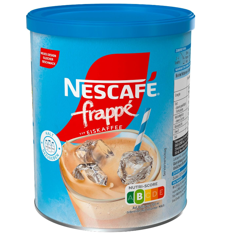 天热就要喝冰咖啡！NESCAFÉ frappé速溶型咖啡粉275g