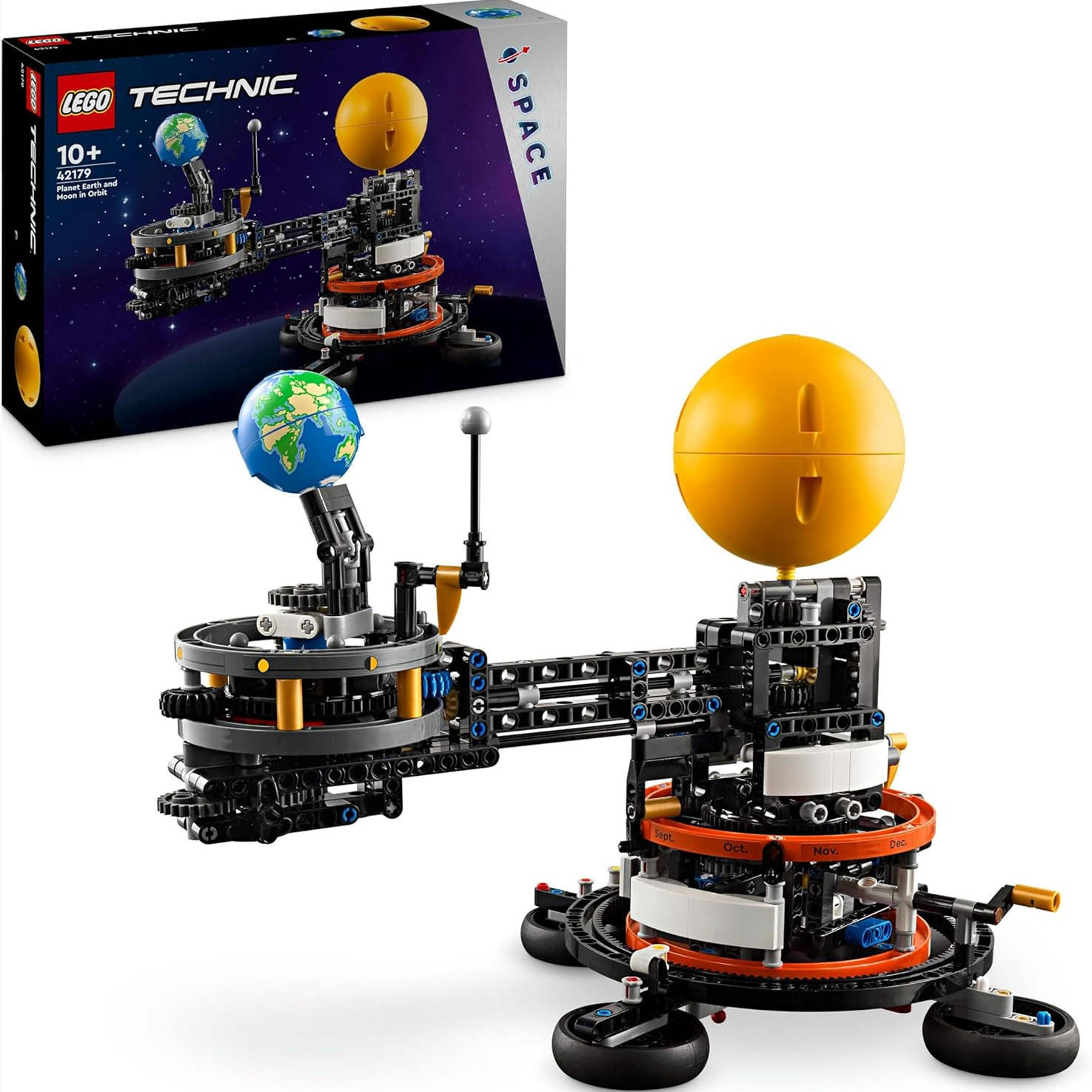 太空迷必入！LEGO乐高 42179地月运转模型