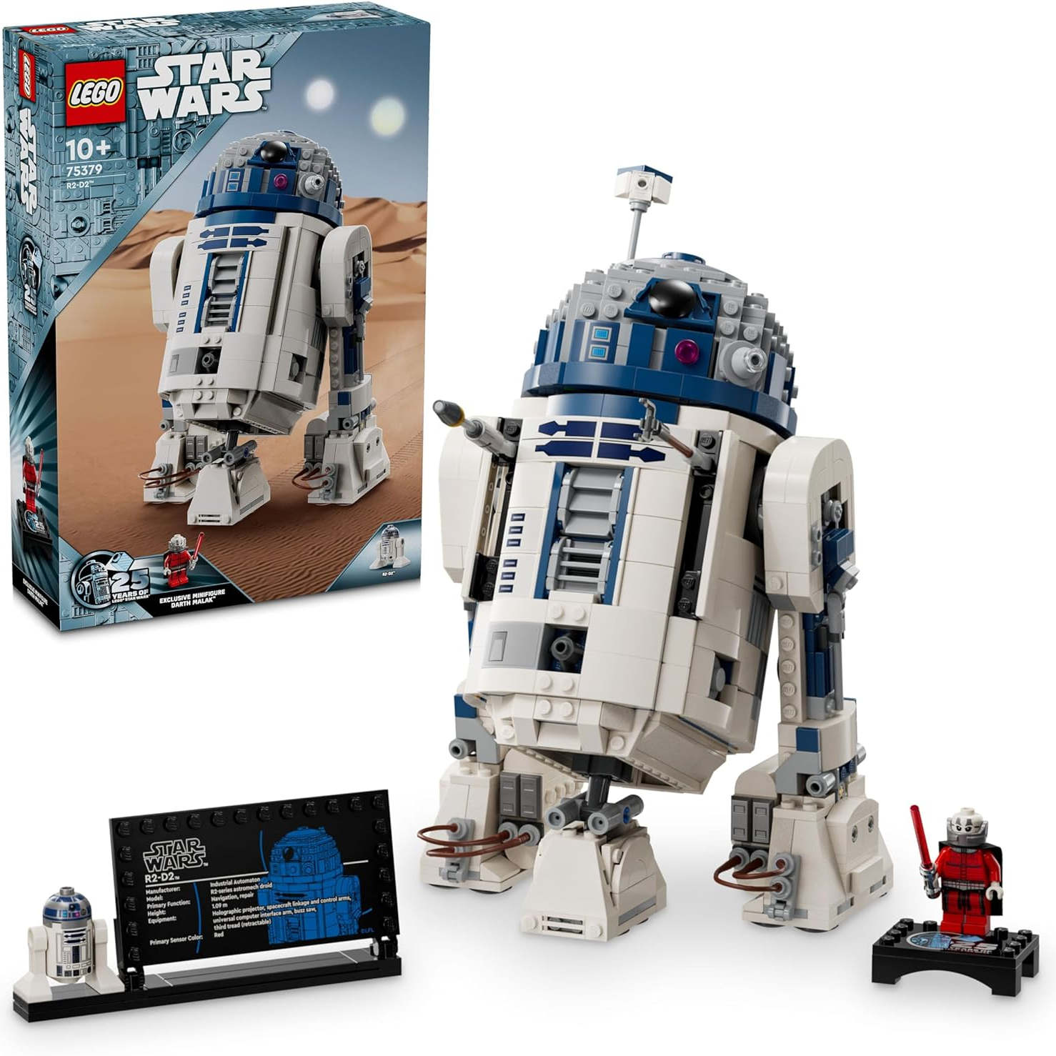 经典角色再次翻新？LEGO 乐高星球大战75379 R2-D2机器人
