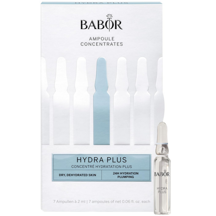 干皮强效补水炸弹！立竿见影滋润皮肤！BABOR Hydra Plus 强化保湿玻尿酸精华安瓶 7 × 2 ml