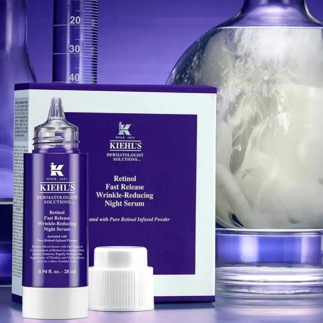 5天改善皮肤质感！零刺激抗衰老！Kiehl’s科颜氏 全新0.3%a醇精华