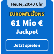 可能就变成千万富翁了呢~ EuroMillions 欧洲百万彩票