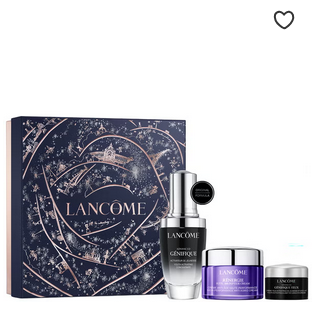 混干皮懒人秋冬护肤必备三件套！Lancôme/兰蔻 小黑瓶精华套装 内含30ml正装小黑瓶精华！