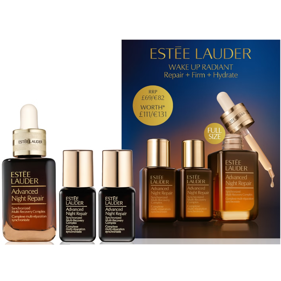 滴管护肤的奇迹！Estée Lauder 雅诗兰黛小棕瓶精华 新品限量礼盒 30ml+2x15ml