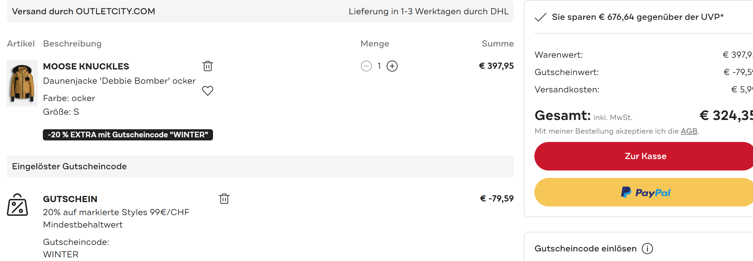 潮牌羽绒服小剪刀Moose  Knuckles今晚截止！全场低至4折+额外再8折！驼色飞行员羽绒服仅324欧！增高显瘦帅一脸！长款白色羽绒服仅394欧！_德淘网