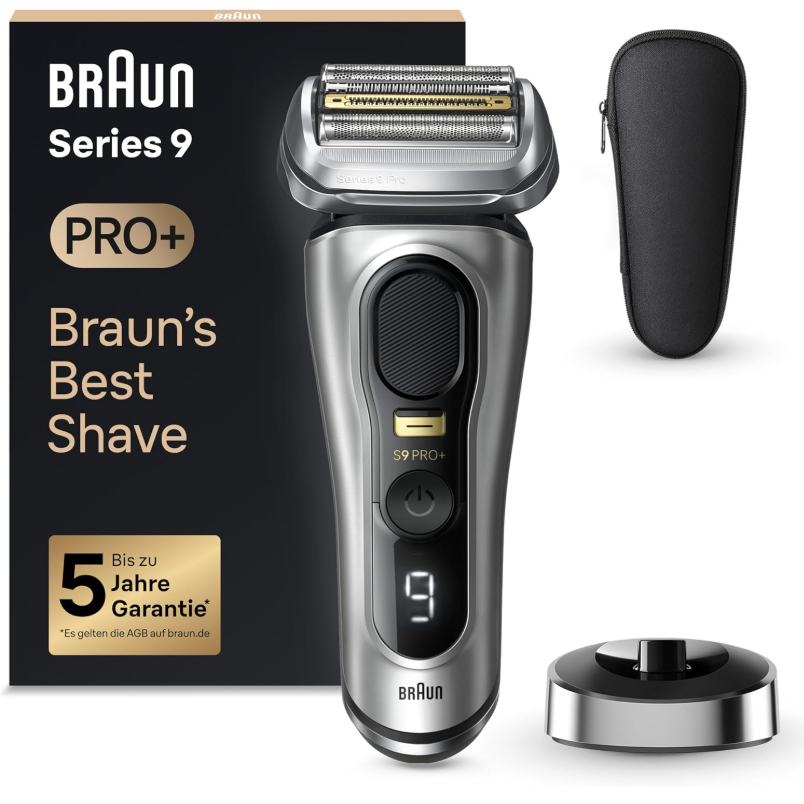 顶配的剃须快感！Braun 9 Pro+男士剃须刀