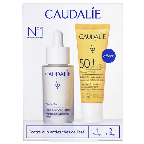 黄黑皮逆袭冷白皮💥Caudalie/欧缇丽 亮白能量套装