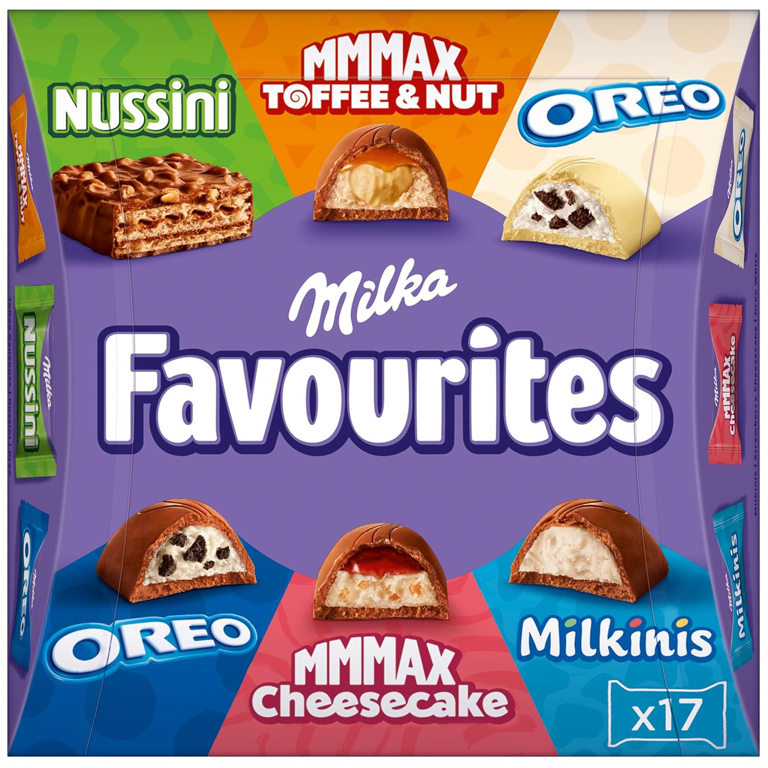 来自阿尔卑斯山的温柔甜蜜💜Milka Favourites 巧克力什锦礼盒158g
