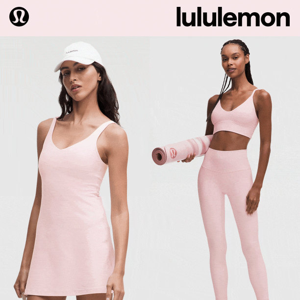 🌸为你注入温柔与力量的双重气场！Lululemon粉色系单品专场