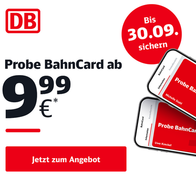 DB Bahncard 放大招！