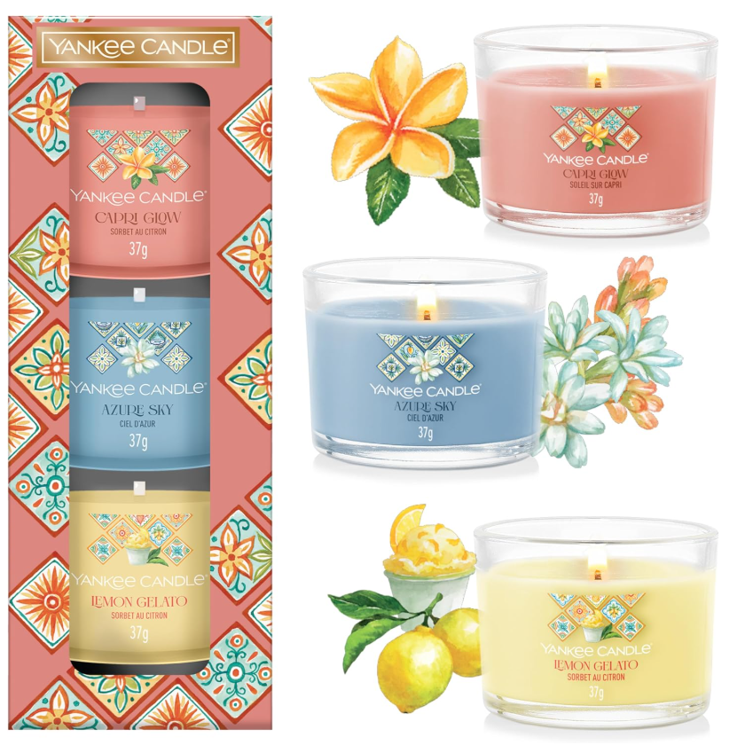 Yankee香薰蜡烛三件套