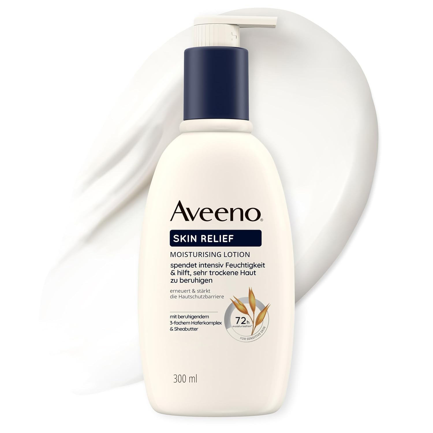 干敏皮换季救星🧴Aveeno Skin Relief 燕麦身体乳300ml