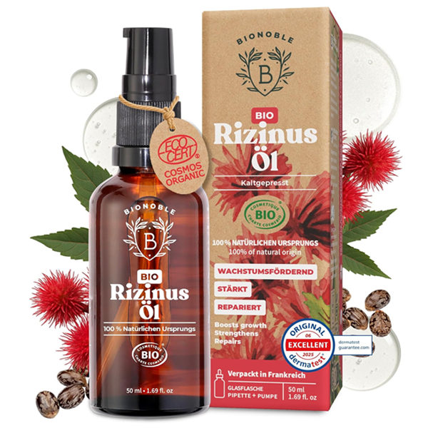 一瓶搞定护肤、头发、睫毛、指甲的全能精华油👀Bionoble 有机蓖麻油50ml