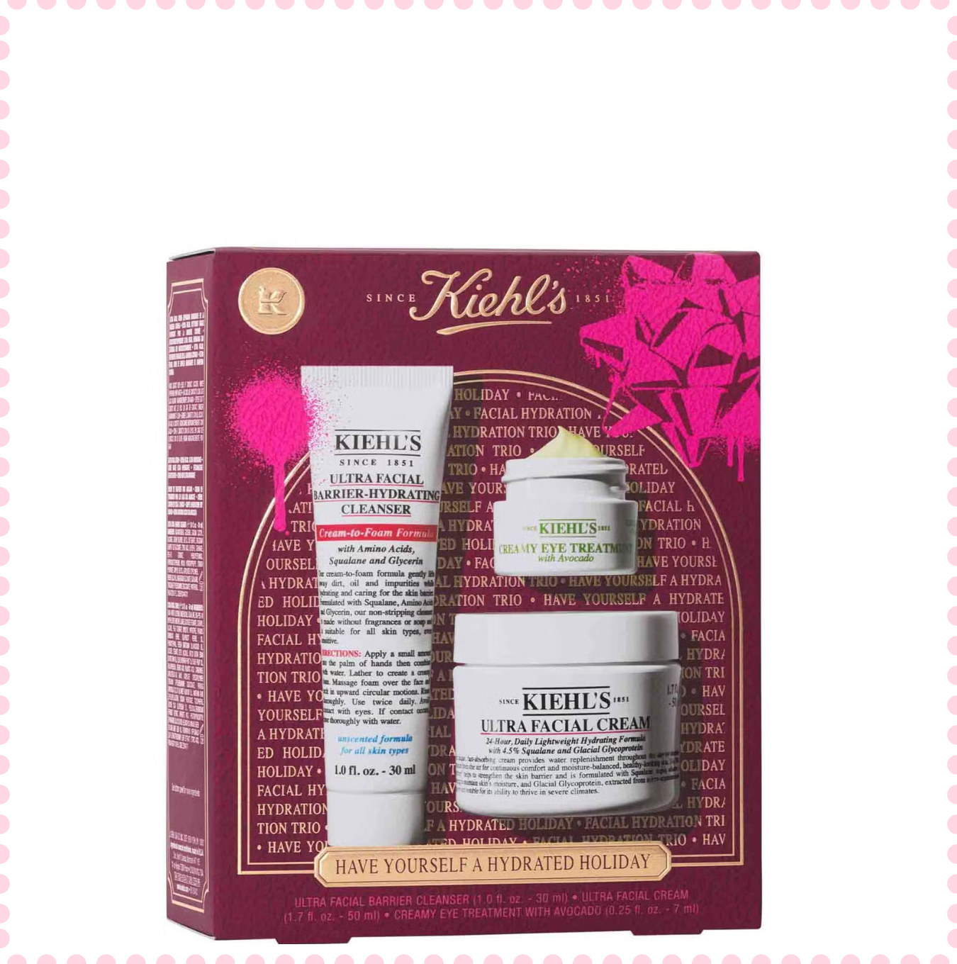 滋润你的冬日肌肤！💖 Kiehl’s 科颜氏水润假日礼盒套装