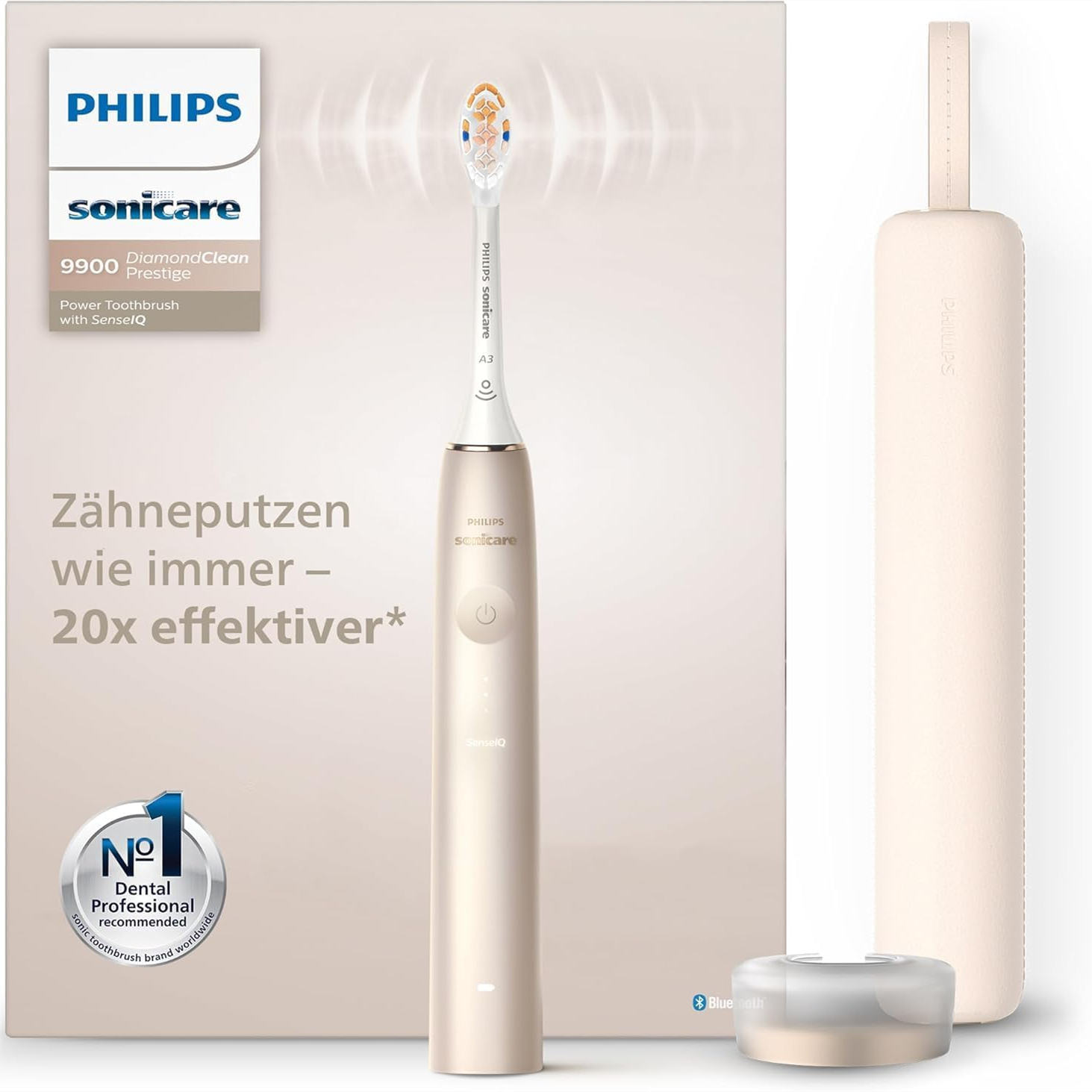 洗漱台上的奢侈品💎Philips Sonicare DiamondClean飞利浦钻石系列9000电动牙刷