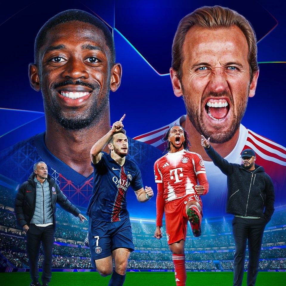 欧冠今晚21点重头戏