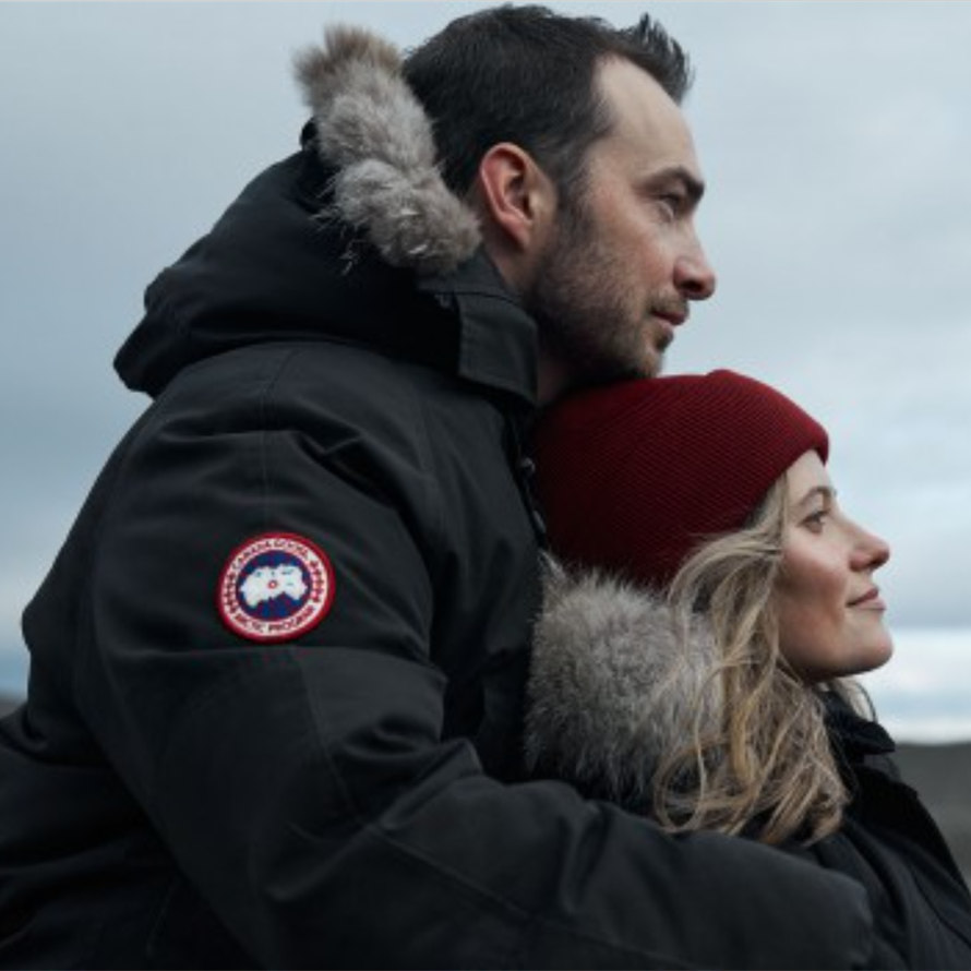 再冷的风也挡不住大鹅的温暖！Canada Goose