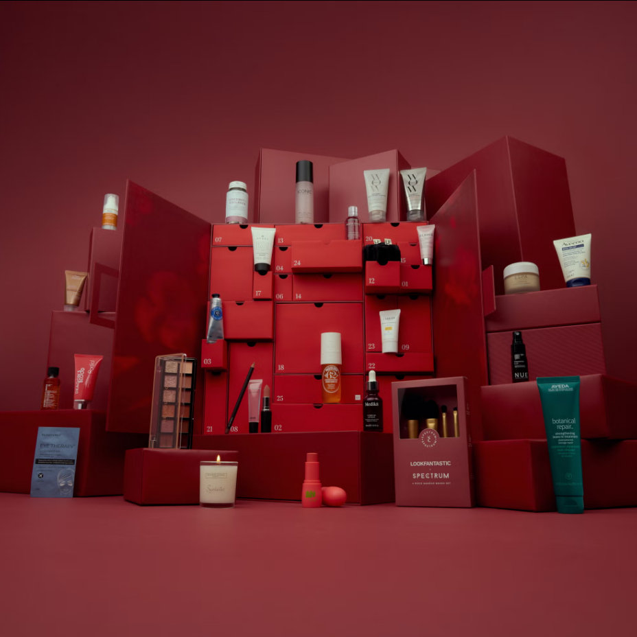 性价比惊人，款款到手直接用！LookFantastic 美妆圣诞倒数日历