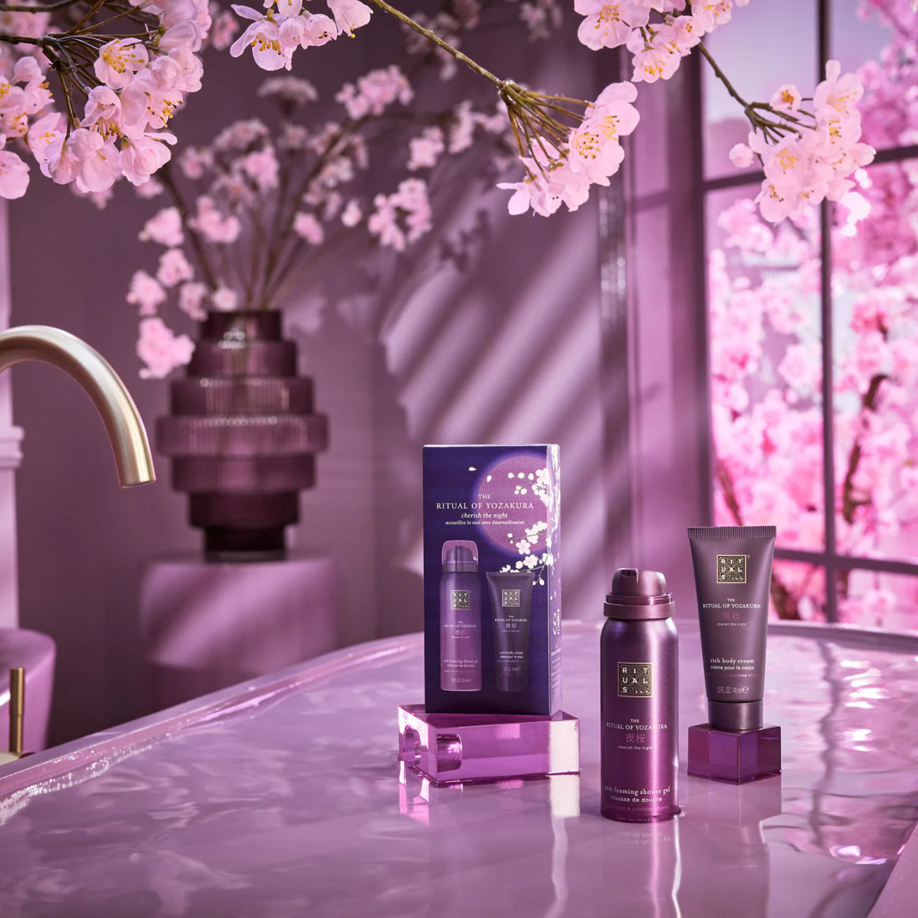 限量系列🌸The Ritual of Yozakura夜樱之仪 沐浴身体护理套装