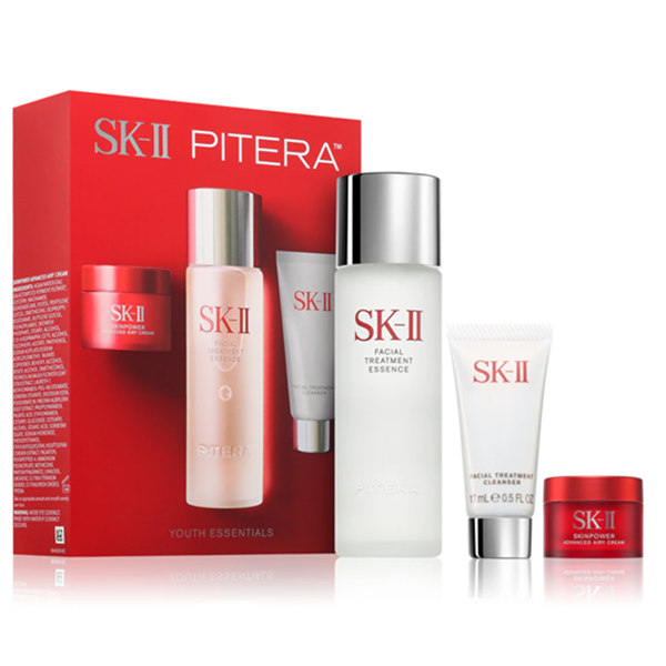 最强搭配打造细腻发光肌！SK-II 神仙水套装