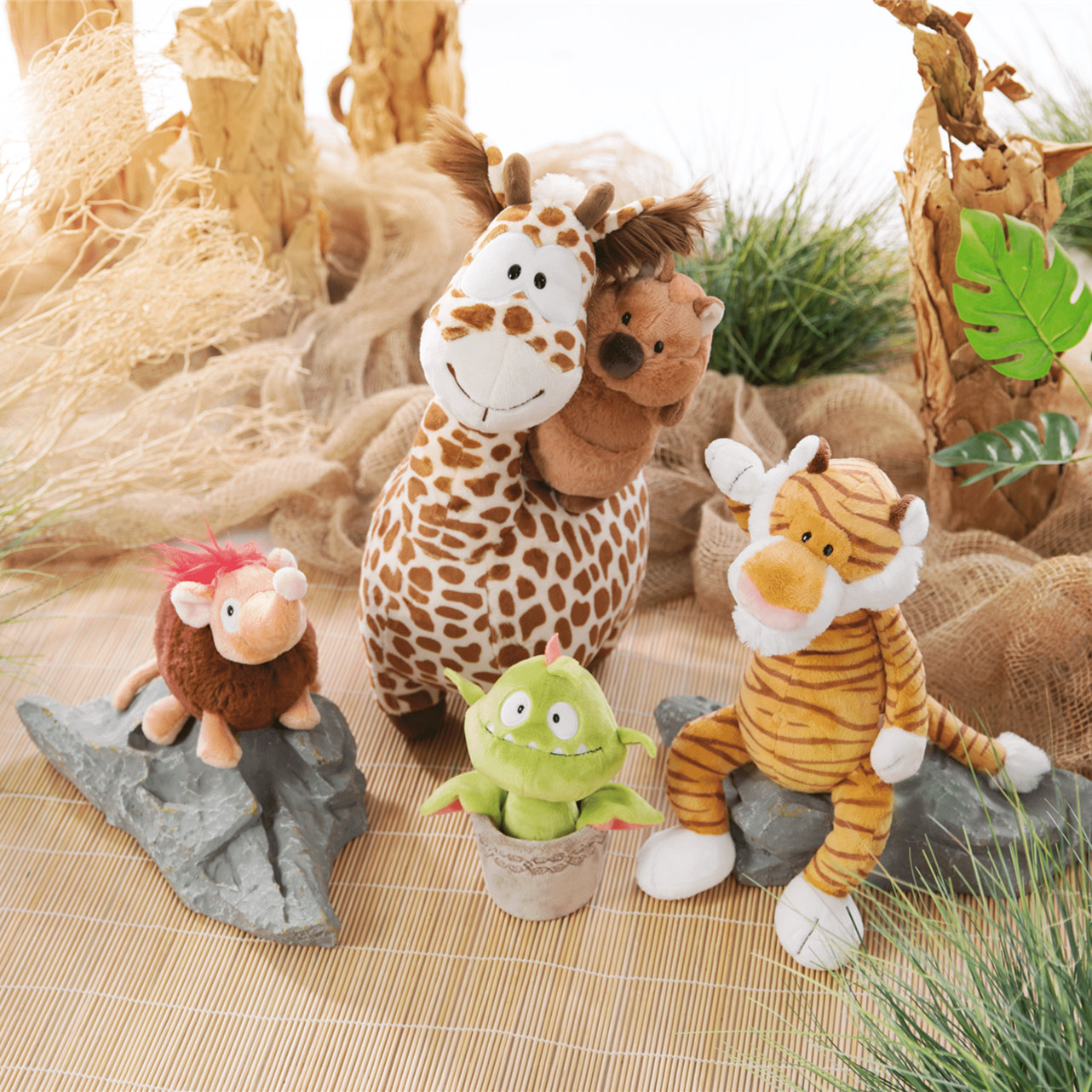 德版Jollycat！绒绒治愈系萌宠 Nici各系列动物玩偶