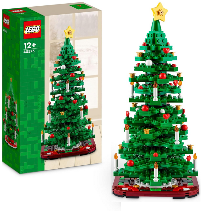 乐高年年热卖的圣诞限定！点缀佳节气息！LEGO 乐高40573 圣诞树