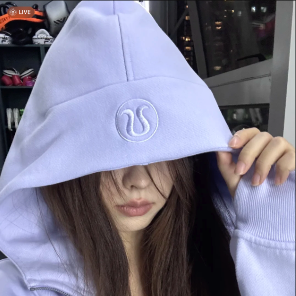 Lululemon Scuba 连帽衫 宁静蓝色