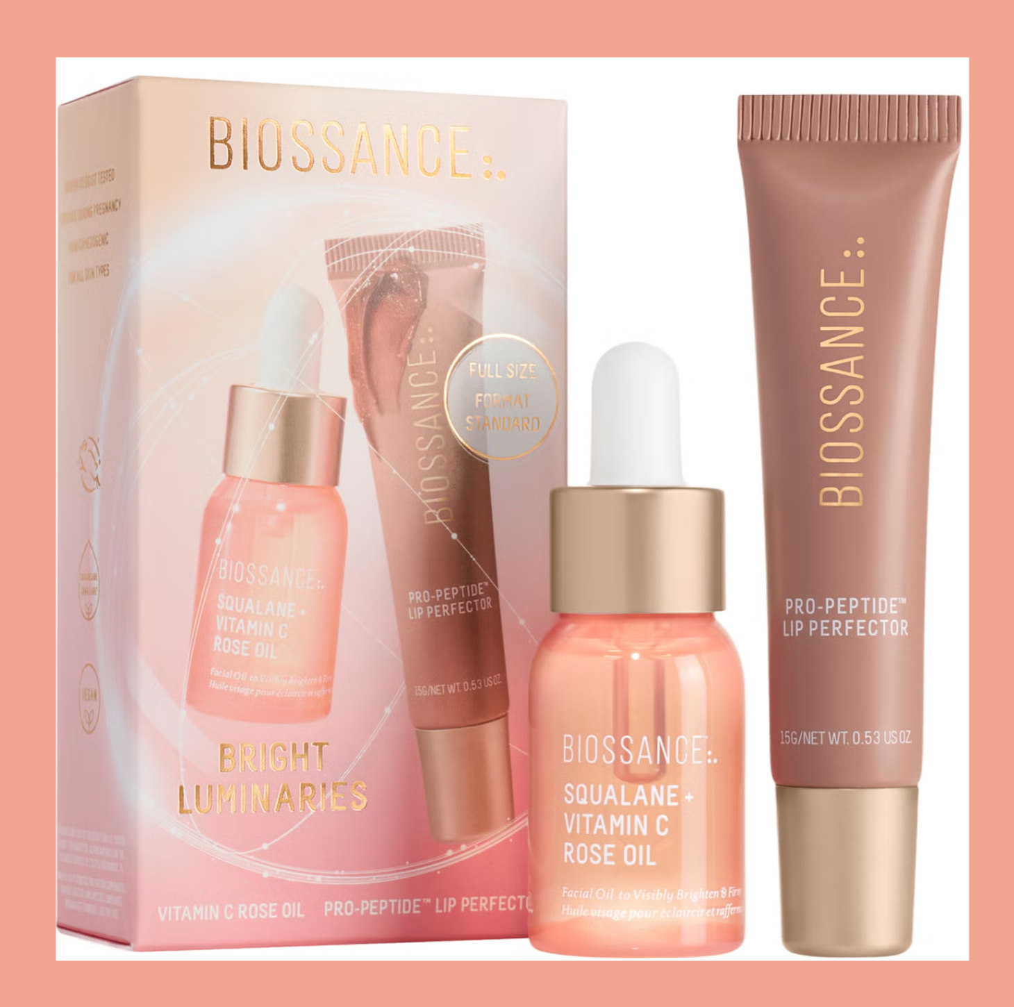 以油养肤越用越润！💫Biossance 节日亮肤礼盒