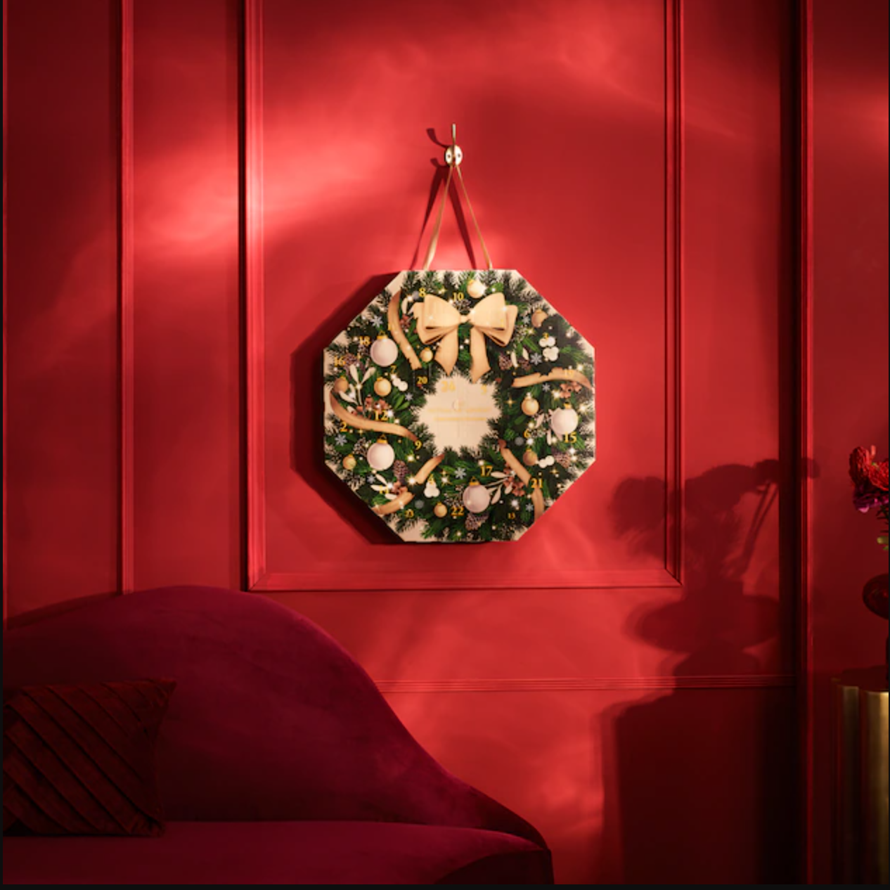 💐点亮圣诞空间的节日花环！Rituals Adventskranz限量版圣诞日历