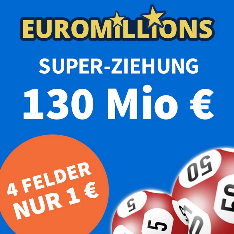 可能就变成亿万富翁了呢~ EuroMillions 欧洲百万彩票