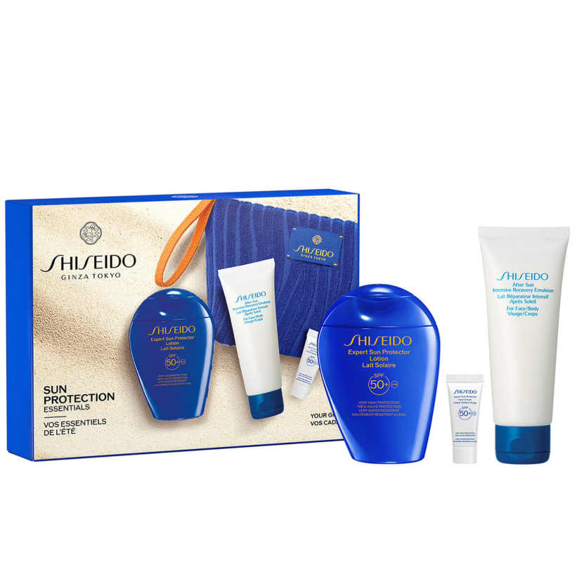 无惧烈日的底气☀️ Shiseido/资生堂「蓝胖子SPF50+」防晒乳150ml礼盒