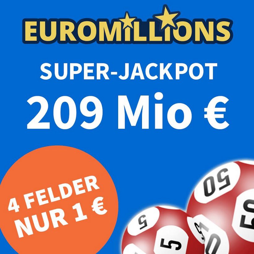 可能就变成亿万富翁了呢~ EuroMillions 欧洲百万彩票