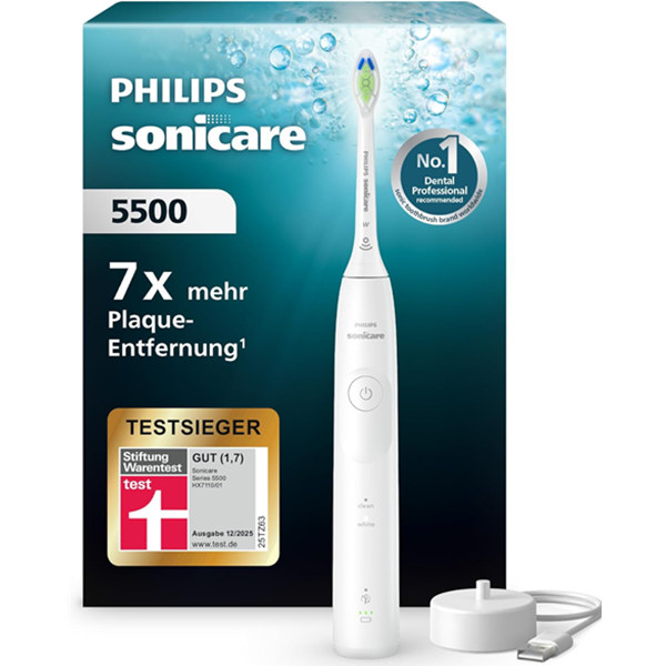 智能口腔护理体验，刷出钻石牙🪨！Philips Sonicare 5500声波电动牙刷