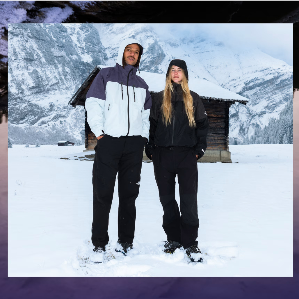 北方冬天校服，户外越野装备第一品牌！🏔️The North Face