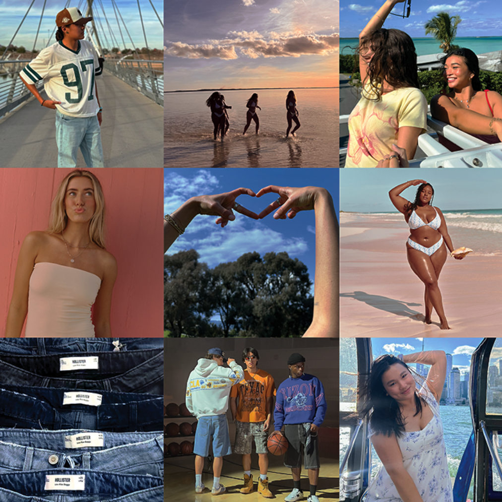 海边长大的美式青春穿搭！Hollisterco.小海鸥男女服饰