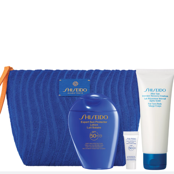 无惧烈日的底气☀️ Shiseido/资生堂「蓝胖子SPF50+」防晒乳150ml礼盒