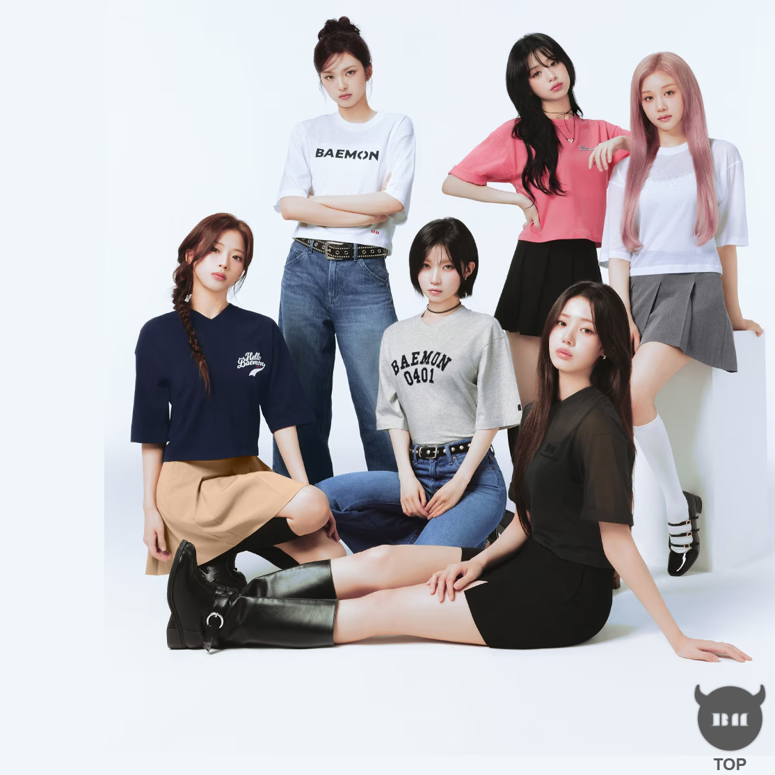 活跃于世界舞台的K-POP女子团体😈优衣库×BABYMONSTER联名系列