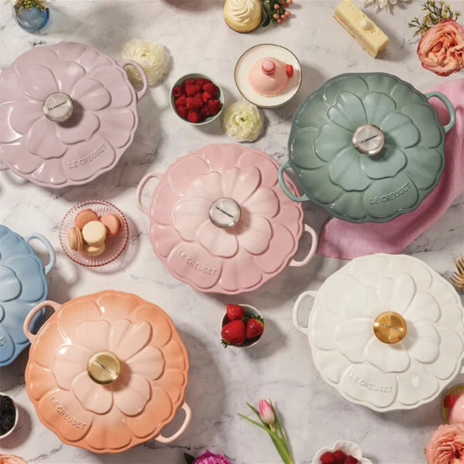 彩虹一样美丽的颜色，带来下厨好心情！ Le Creuset＆Staub厨房用具