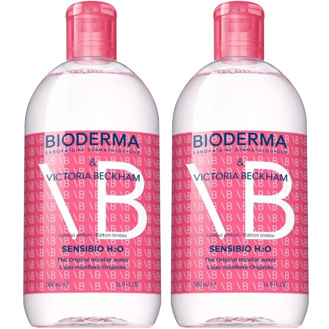 Bioderma/贝德玛 人气粉水 维多利亚贝克汉姆限定款 500ml装x2